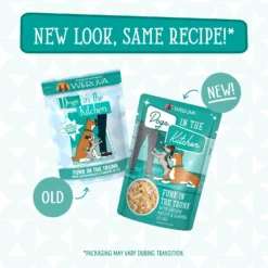 Weruva Dogs In The Kitchen Funk In The Trunk With Chicken Breast & Pumpkin Au Jus Grain-Free Dog Food Pouches -Pawsphoria Sales Store 91008 PT8. AC SS1800 V1702598205