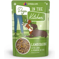 Weruva Dogs In The Kitchen Lamburgini With Lamb & Pumpkin Au Jus Grain-Free Dog Food Pouches