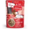 Weruva Dogs In The Kitchen The Double Dip With Beef & Wild Caught Salmon Au Jus Grain-Free Dog Food Pouches