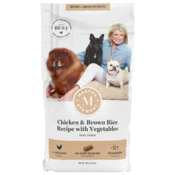Martha Stewart Pet Food Chicken & Brown Rice Recipe With Garden Vegetables Dry Dog Food