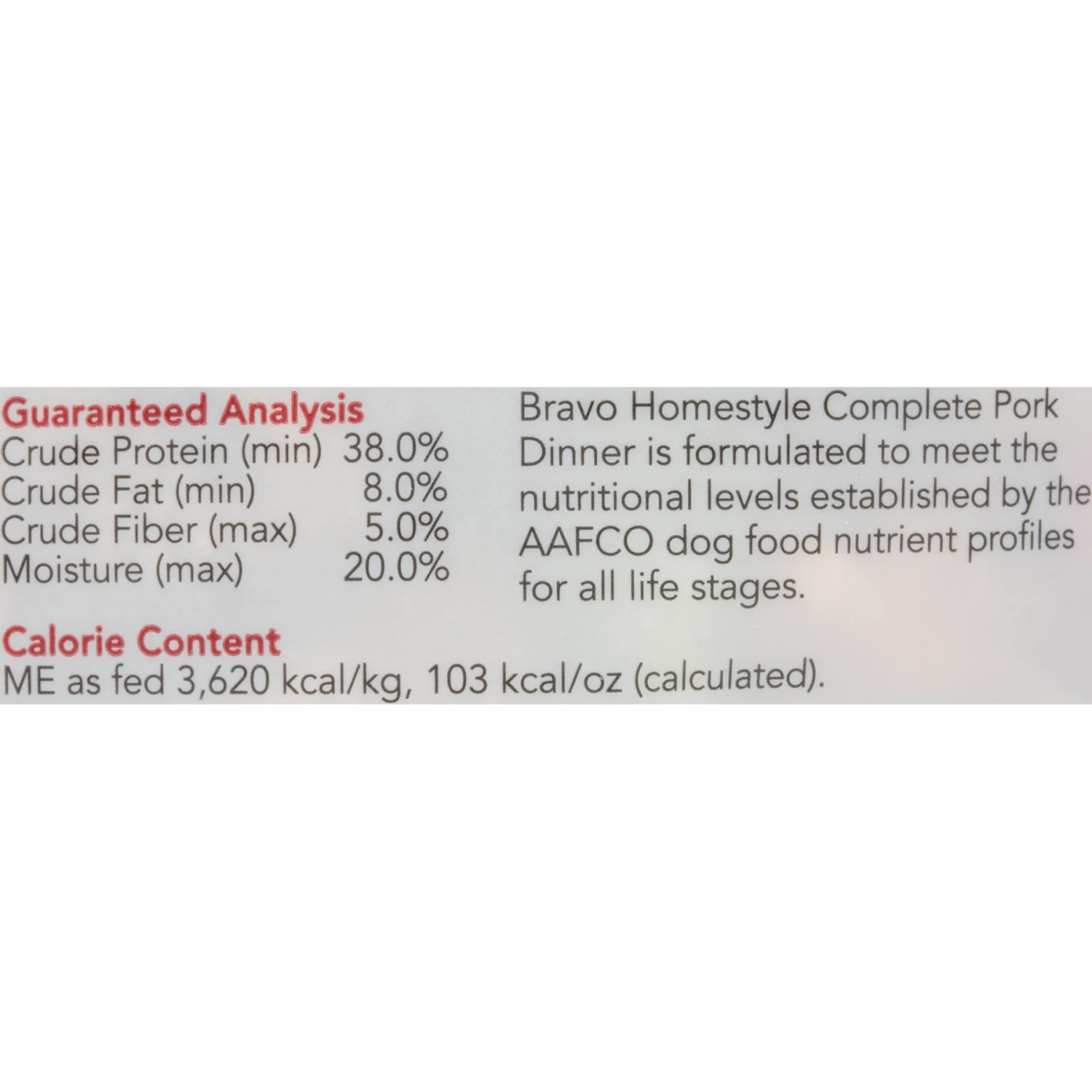 Bravo! Homestyle Complete Pork Dinner Grain-Free Freeze-Dried Dog Food 4 Bravo! Homestyle Complete Pork Dinner Grain-Free Freeze-Dried Dog Food - Image 4