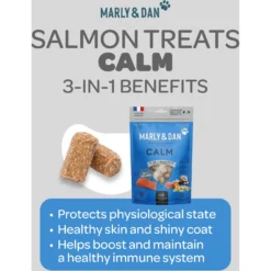 Marly & Dan Healthy & Functional Salmon Dog Treats With Chamomile, Calming Recipe, 6oz Bag 7 Marly & Dan Healthy & Functional Salmon Dog Treats With Chamomile, Calming Recipe, 6oz Bag -Pawsphoria Sales Store 915350 PT2. AC SS1800 V1698247689