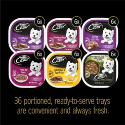 Cesar Home Delights & Classic Loaf In Sauce Variety Pack Small Breed Adult Wet Dog Food Trays & Cesar Steak Lovers Variety Pack Small Breed Adult Wet Dog Food Trays 15 Cesar Home Delights & Classic Loaf In Sauce Variety Pack Small Breed Adult Wet Dog Food Trays & Cesar Steak Lovers Variety Pack Small Breed Adult Wet Dog Food Trays -Pawsphoria Sales Store 916550 PT6. AC SS1800 V1689883940