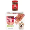 Moist & Meaty Burger With Cheddar Cheese Flavor Dry Dog Food & Milk-Bone Soft & Chewy Beef & Filet Mignon Recipe Dog Treats