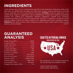 Purina ONE True Instinct With A Blend Of Real Turkey & Venison Dry Dog Food -Pawsphoria Sales Store 918862 PT3. AC SS1800 V1694623230