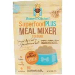 Remy's Kitchen SuperfoodPLUS Meal Mixers Chicken Grain-Free Dog Food Topping, 5-oz Bag