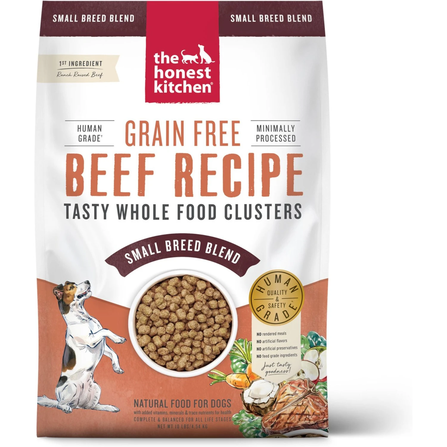 The Honest Kitchen Whole Food Clusters Small Breed Grain-Free Beef Dry Dog Food 1 The Honest Kitchen Whole Food Clusters Small Breed Grain-Free Beef Dry Dog Food