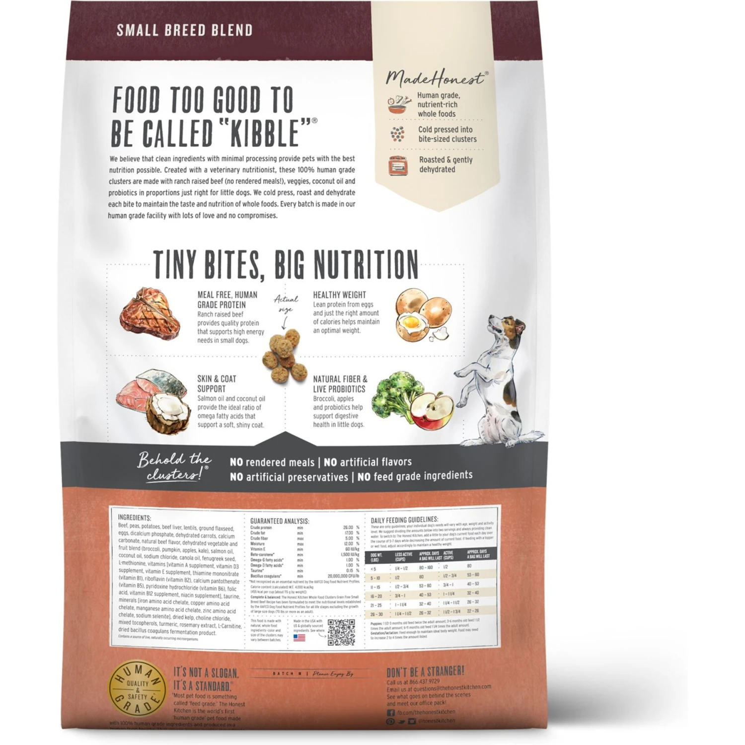The Honest Kitchen Whole Food Clusters Small Breed Grain-Free Beef Dry Dog Food 2 The Honest Kitchen Whole Food Clusters Small Breed Grain-Free Beef Dry Dog Food - Image 2