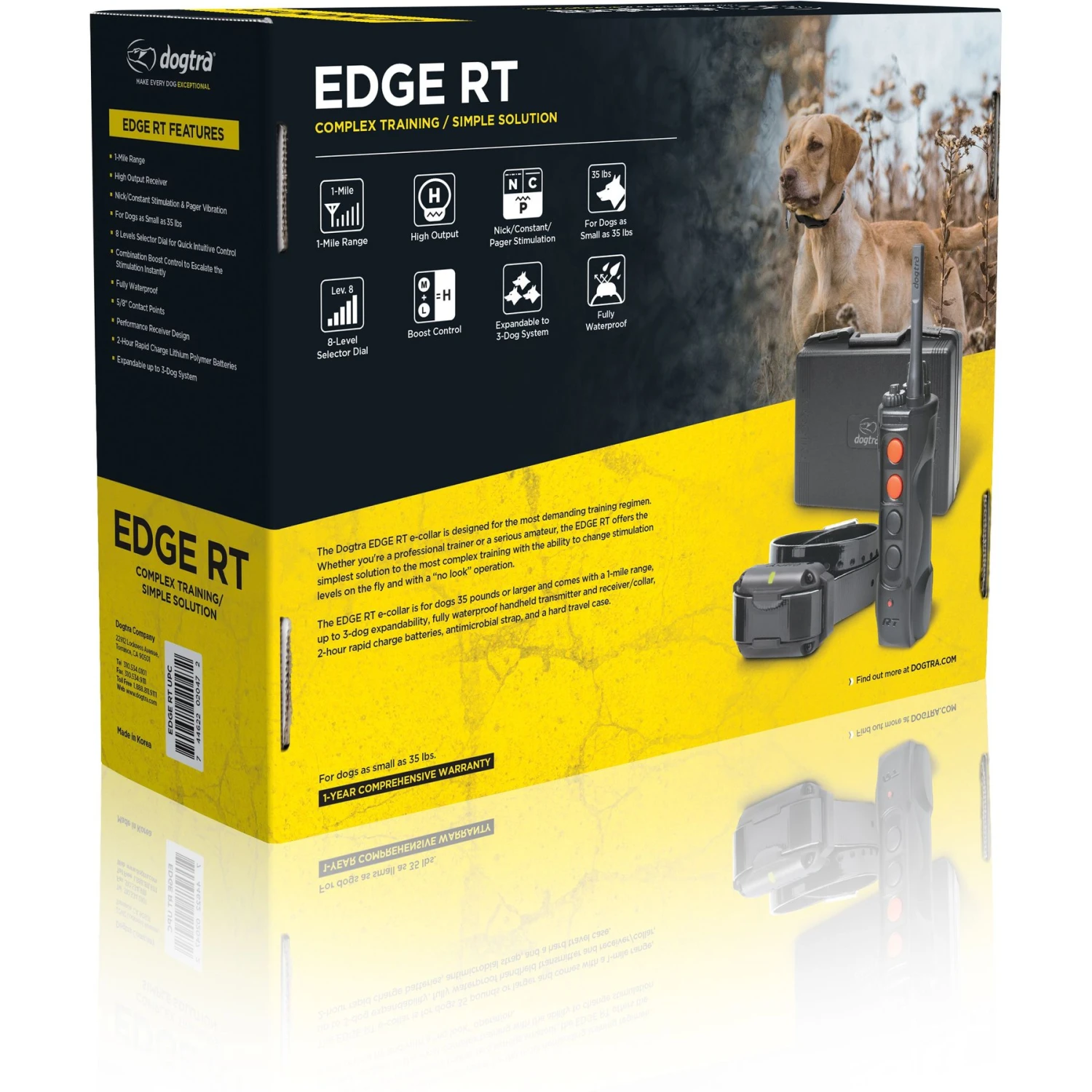Dogtra EDGE RT Training Dog Collar 2 Dogtra EDGE RT Training Dog Collar - Image 2