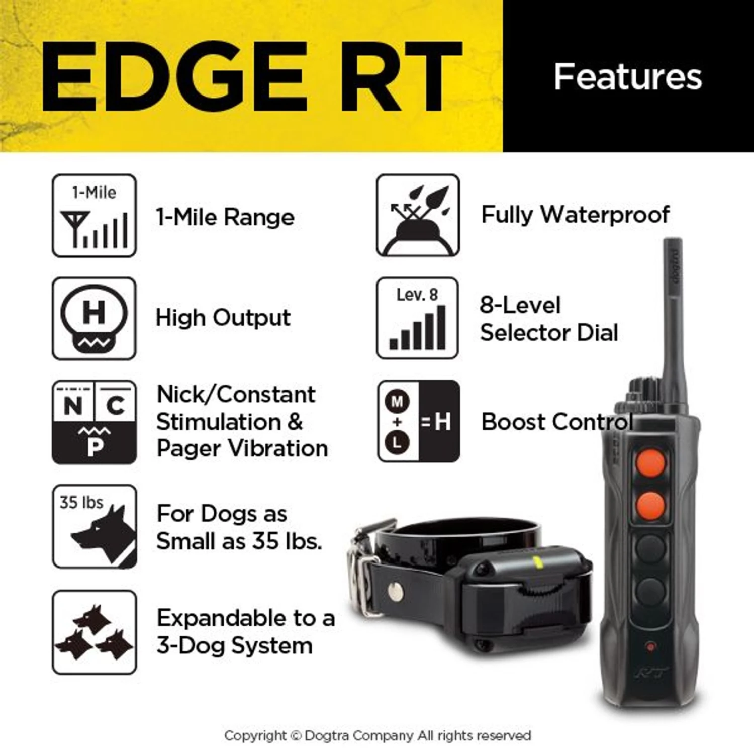 Dogtra EDGE RT Training Dog Collar 7 Dogtra EDGE RT Training Dog Collar - Image 7