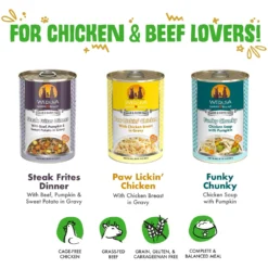 Weruva No Ruff Days Variety Pack Grain-Free Canned Dog Food -Pawsphoria Sales Store 92930 PT6. AC SS1800 V1696009884