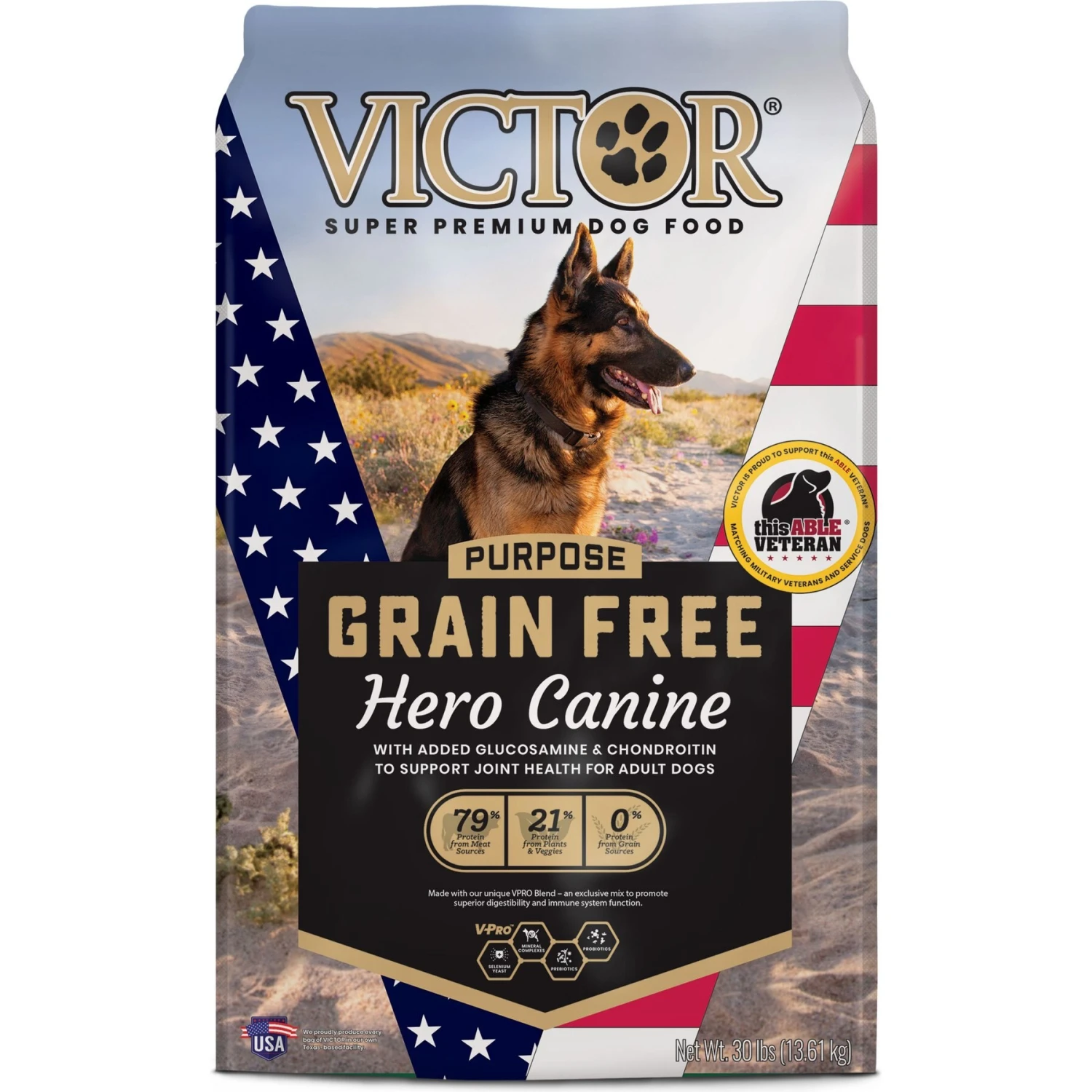 VICTOR Purpose Hero Grain-Free Dry Dog Food 1 VICTOR Purpose Hero Grain-Free Dry Dog Food