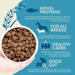 Earthborn Holistic Unrefined Smoked Salmon With Ancient Grains & Superfoods Dry Dog Food -Pawsphoria Sales Store 931334 PT3. AC SS1800 V1697761752