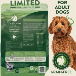 Earthborn Holistic Venture Limited Ingredient Turkey Meal & Pumpkin Grain-Free Dry Dog Food -Pawsphoria Sales Store 931398 PT2. AC SS1800 V1697733669