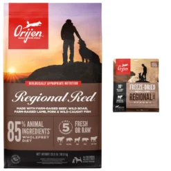 ORIJEN Regional Red Grain-Free Dry Dog Food & ORIJEN Regional Red Grain-Free Freeze-Dried Dog Food & Topper