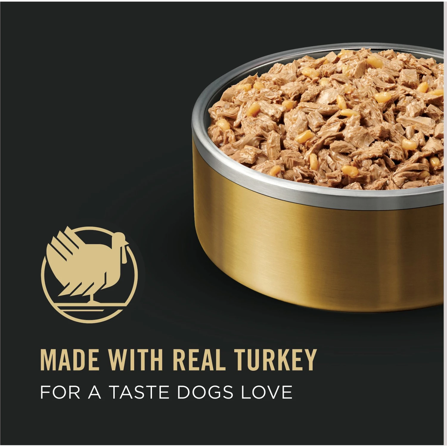 Purina Pro Plan Bright Mind Senior Adult 7+ Turkey & Brown Rice Entree Wet Dog Food 2 Purina Pro Plan Bright Mind Senior Adult 7+ Turkey & Brown Rice Entree Wet Dog Food - Image 2