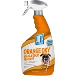 OUT! PetCare Orange Dog Oxy Stain & Odor Remover, 32-oz Bottle