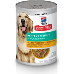 Hill's Science Diet Adult Perfect Weight Hearty Vegetable & Chicken Stew Canned Dog Food