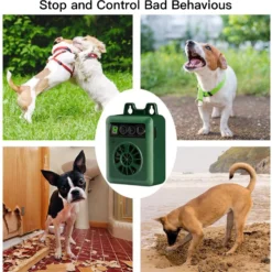 Hoistspark Rechargeable Weather-Proof Ultrasonic Dog Bark Control Training, Green -Pawsphoria Sales Store 943966 PT2. AC SS1800 V1695051531