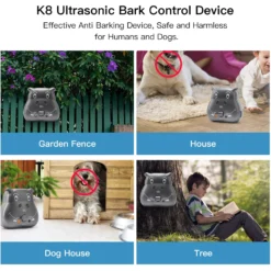 Hoistspark Safe Ultrasonic With Adjustable Ultrasonic Level Dog Bark Control Training, Black -Pawsphoria Sales Store 943982 PT6. AC SS1800 V1695052017