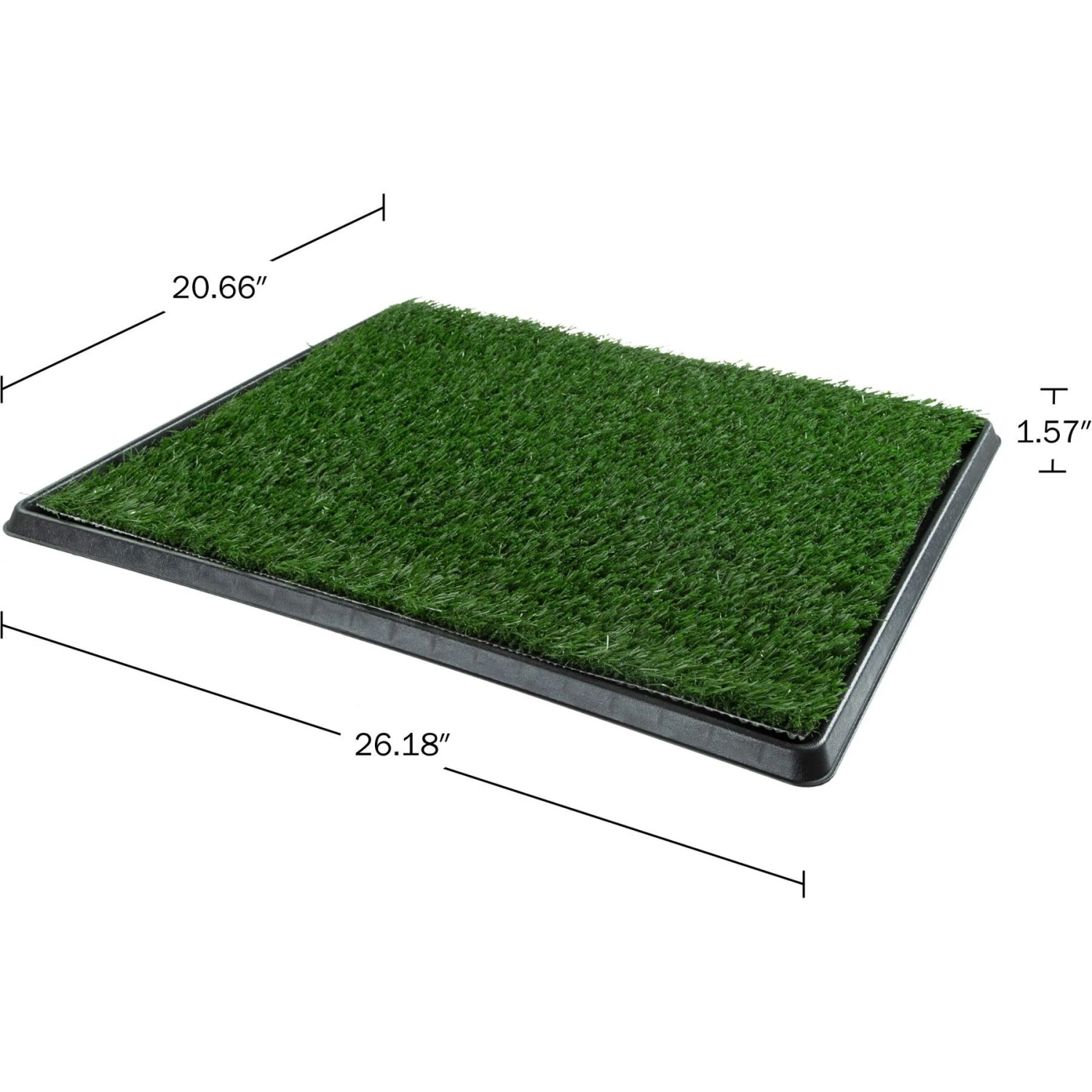 Pet Adobe Artificial Grass 4-Layer Potty Trainer Dog Mat 2 Pet Adobe Artificial Grass 4-Layer Potty Trainer Dog Mat - Image 2