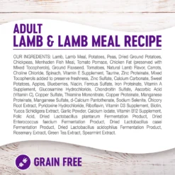 Wellness Grain-Free Complete Health Adult Lamb & Lamb Meal Recipe Dry Dog Food 12 Wellness Grain-Free Complete Health Adult Lamb & Lamb Meal Recipe Dry Dog Food -Pawsphoria Sales Store 95679 PT5. AC SS1800 V1605751608