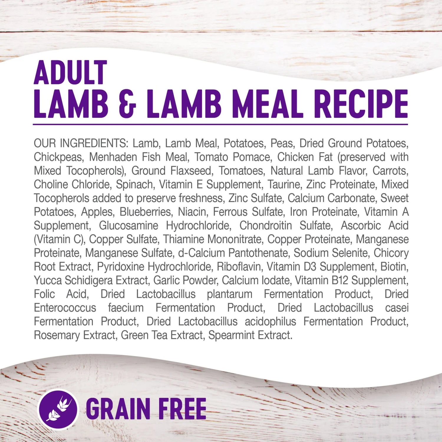 Wellness Grain-Free Complete Health Adult Lamb & Lamb Meal Recipe Dry Dog Food 6 Wellness Grain-Free Complete Health Adult Lamb & Lamb Meal Recipe Dry Dog Food - Image 6