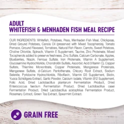 Wellness Grain-Free Complete Health Adult Whitefish & Menhaden Fish Meal Recipe Dry Dog Food 12 Wellness Grain-Free Complete Health Adult Whitefish & Menhaden Fish Meal Recipe Dry Dog Food -Pawsphoria Sales Store 95685 PT5. AC SS1800 V1605757307