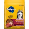Pedigree High Protein Beef & Lamb Flavor Dog Kibble Adult Dry Dog Food