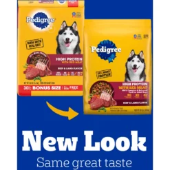 Pedigree High Protein Beef & Lamb Flavor Dog Kibble Adult Dry Dog Food 11 Pedigree High Protein Beef & Lamb Flavor Dog Kibble Adult Dry Dog Food -Pawsphoria Sales Store 958998 PT2. AC SS1800 V1695064038