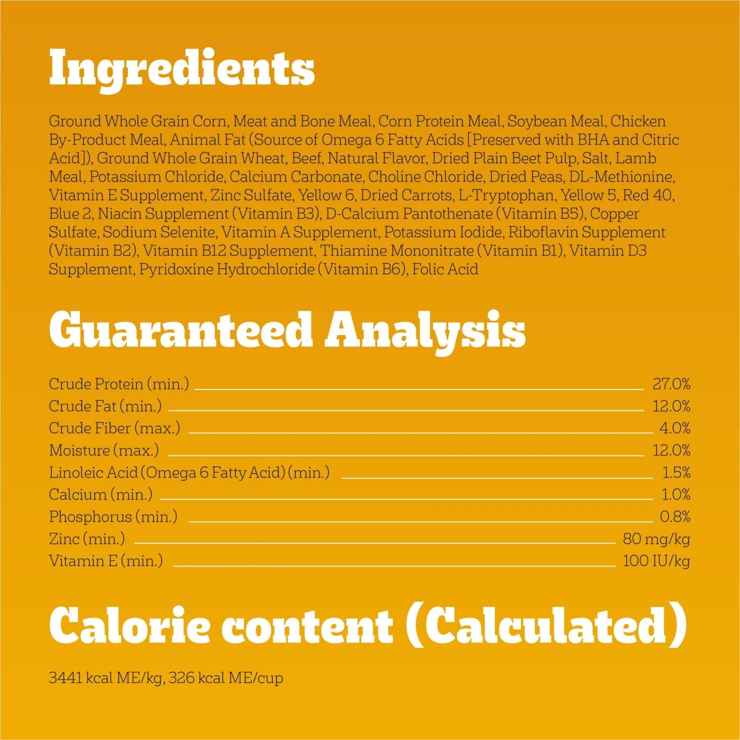 Pedigree High Protein Beef & Lamb Flavor Dog Kibble Adult Dry Dog Food 6 Pedigree High Protein Beef & Lamb Flavor Dog Kibble Adult Dry Dog Food - Image 6