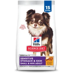 Pawsphoria Sales Store 27 Hill's Science Diet Adult Sensitive Stomach & Skin Small & Mini Breed Chicken Recipe Dry Dog Food