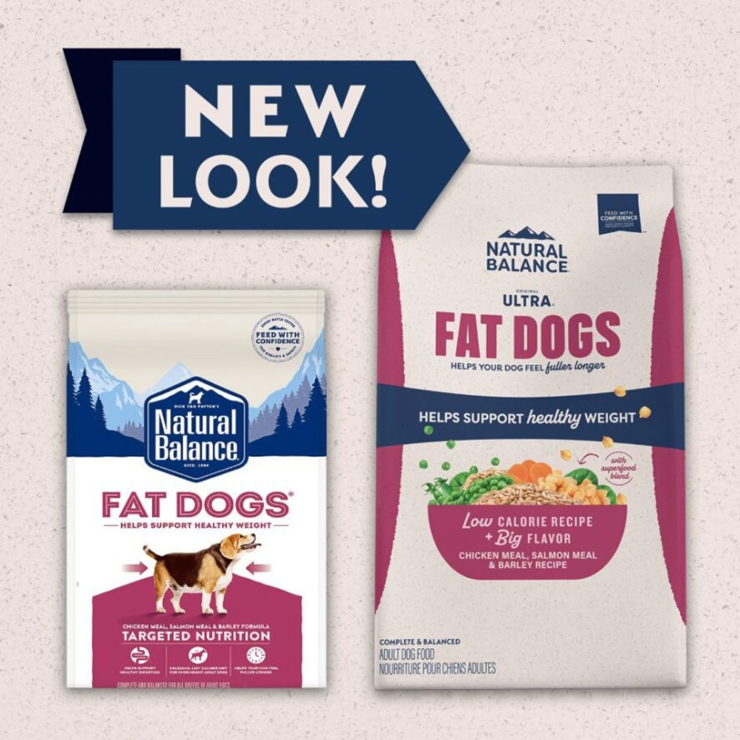 Natural Balance Fat Dogs Chicken & Salmon Formula Low Calorie Dry Dog Food 2 Natural Balance Fat Dogs Chicken & Salmon Formula Low Calorie Dry Dog Food - Image 2