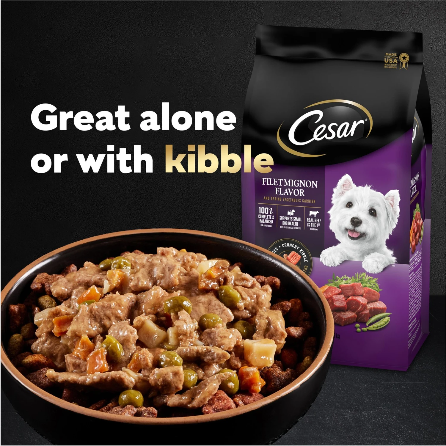 Cesar Home Delights Hearty Chicken & Noodle Dinner In Sauce Wet Dog Food, 3.5-oz Tray 9 Cesar Home Delights Hearty Chicken & Noodle Dinner In Sauce Wet Dog Food, 3.5-oz Tray - Image 9