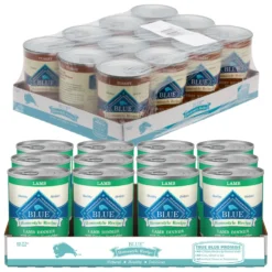 Blue Buffalo Homestyle Recipe Turkey Meatloaf Dinner With Garden Vegetables Canned Dog Food & Blue Buffalo Homestyle Recipe Lamb Dinner With Garden Vegetables Canned Dog Food