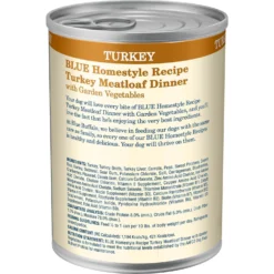 Blue Buffalo Homestyle Recipe Turkey Meatloaf Dinner With Garden Vegetables Canned Dog Food & Blue Buffalo Homestyle Recipe Lamb Dinner With Garden Vegetables Canned Dog Food -Pawsphoria Sales Store 971510 PT3. AC SS1800 V1696339167