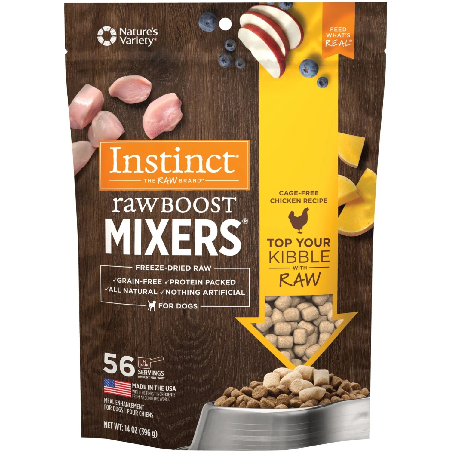 Instinct Raw Boost Mixers Beef Recipe Grain-Free Freeze-Dried Dog Food Topper & Instinct Raw Boost Mixers Chicken Recipe Grain-Free Freeze-Dried Dog Food Topper 6 Instinct Raw Boost Mixers Beef Recipe Grain-Free Freeze-Dried Dog Food Topper & Instinct Raw Boost Mixers Chicken Recipe Grain-Free Freeze-Dried Dog Food Topper - Image 6