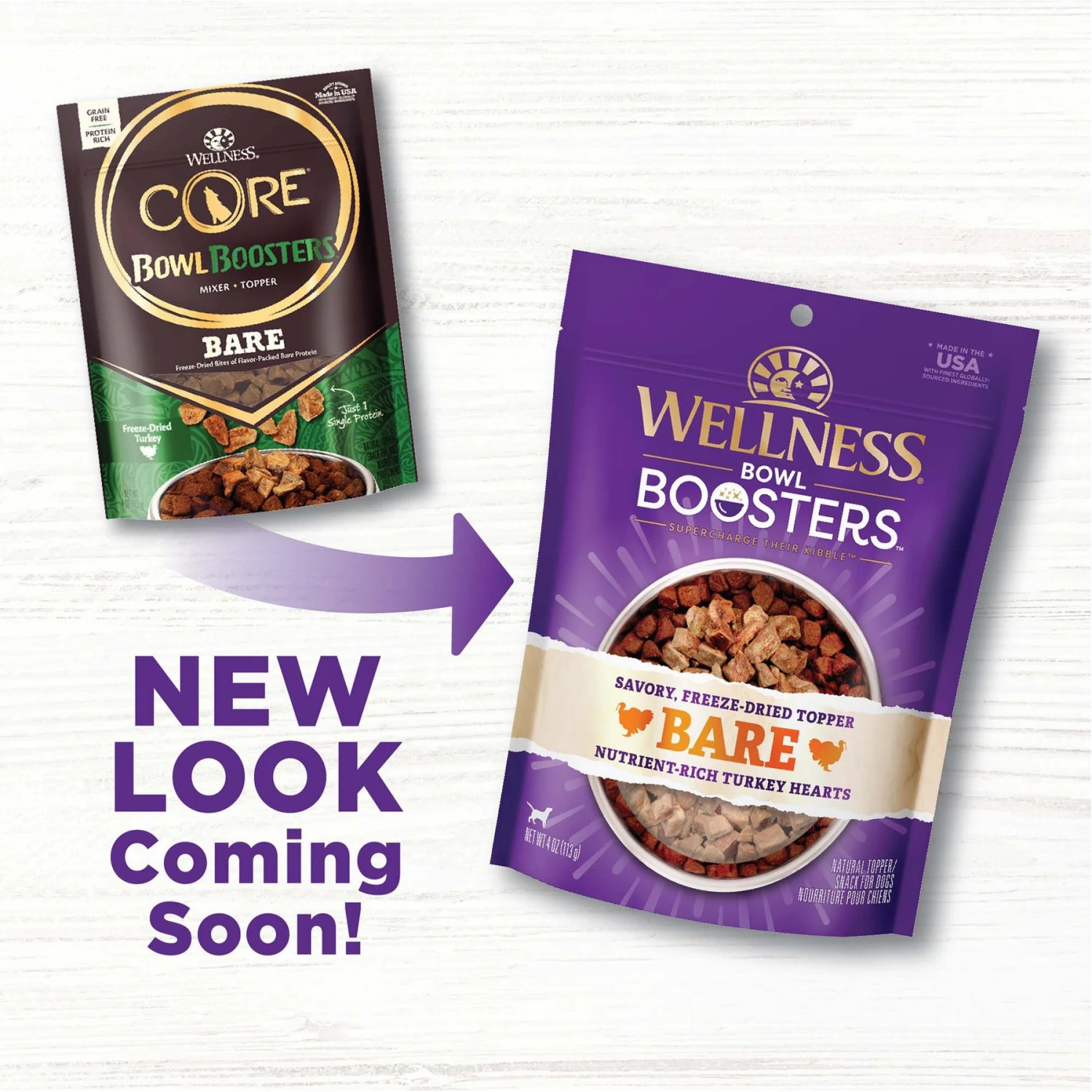 Wellness CORE Bowl Boosters Bare Turkey Freeze-Dried Dog Food Mixer Or Topper & Wellness CORE Bowl Boosters Bare Beef Freeze-Dried Dog Food Mixer Or Topper 7 Wellness CORE Bowl Boosters Bare Turkey Freeze-Dried Dog Food Mixer Or Topper & Wellness CORE Bowl Boosters Bare Beef Freeze-Dried Dog Food Mixer Or Topper - Image 7