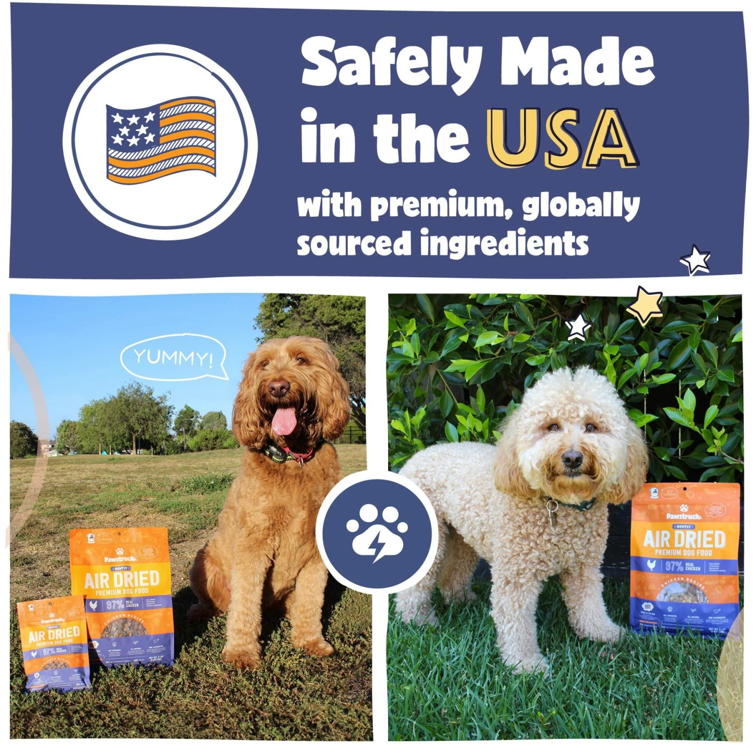 Pawstruck Chicken Recipe Grain-Free Air Dried Dog Food 5 Pawstruck Chicken Recipe Grain-Free Air Dried Dog Food - Image 5