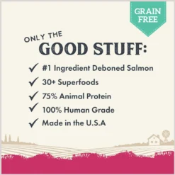 Health Extension Salmon Recipe Non-GMO Air-Dried Dog Food, 2-lb Bag -Pawsphoria Sales Store 972262 PT5. AC SS1800 V1698171881