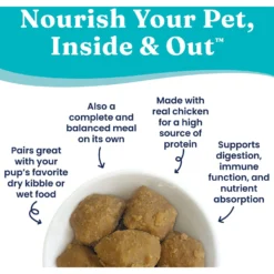 Solid Gold Chicken Meatball In Gravy With Nutrientboost High-Protein Wet Dog Food Topper, 10.5-oz Pouch 9 Solid Gold Chicken Meatball In Gravy With Nutrientboost High-Protein Wet Dog Food Topper, 10.5-oz Pouch -Pawsphoria Sales Store 978070 PT2. AC SS1800 V1698091814