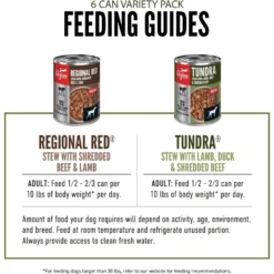 ORIJEN Regional Red & Tundra Entree Variety Pack Grain-Free Wet Dog Food, 12-oz Can, Case Of 6 -Pawsphoria Sales Store 979726 PT6. AC SS1800 V1697901126