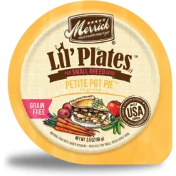 Merrick Lil' Plates Grain-Free Small Breed Wet Dog Food Petite Pot Pie